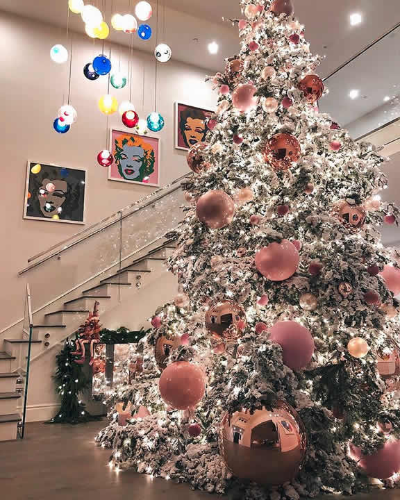 Alberi Natale star  Kylie Jenner