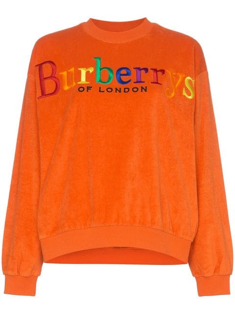Arancione, tendenza colore autunno inverno 2018 2019 Burberry