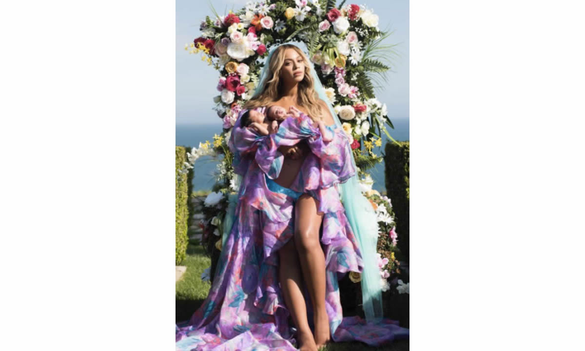 Beyoncé e i gemelli  halloween 2017 2