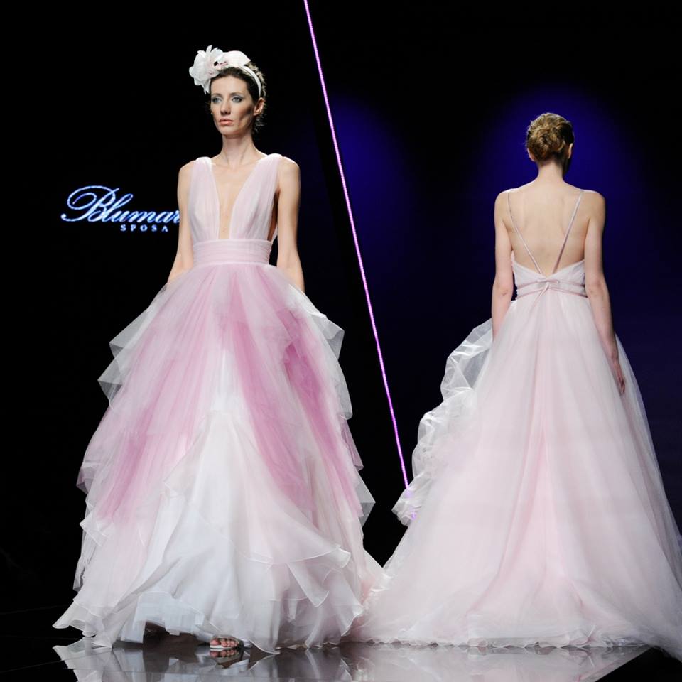 Blumarine abiti da sposa 2019 pink