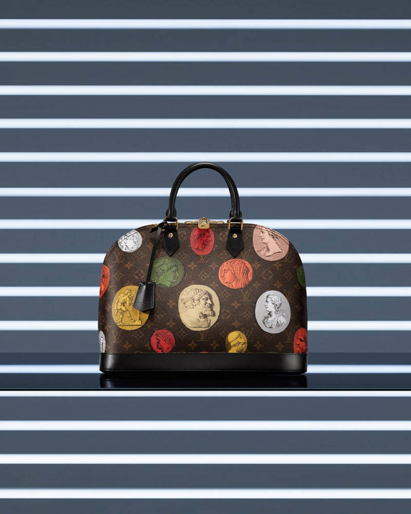 Borsa Louis Vuitton X Fornasetti