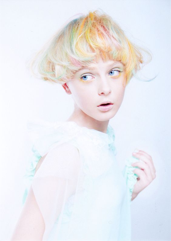 Bowl cut pastello