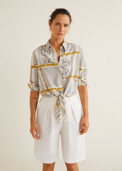 Camicia con nodo a 35,99 euro