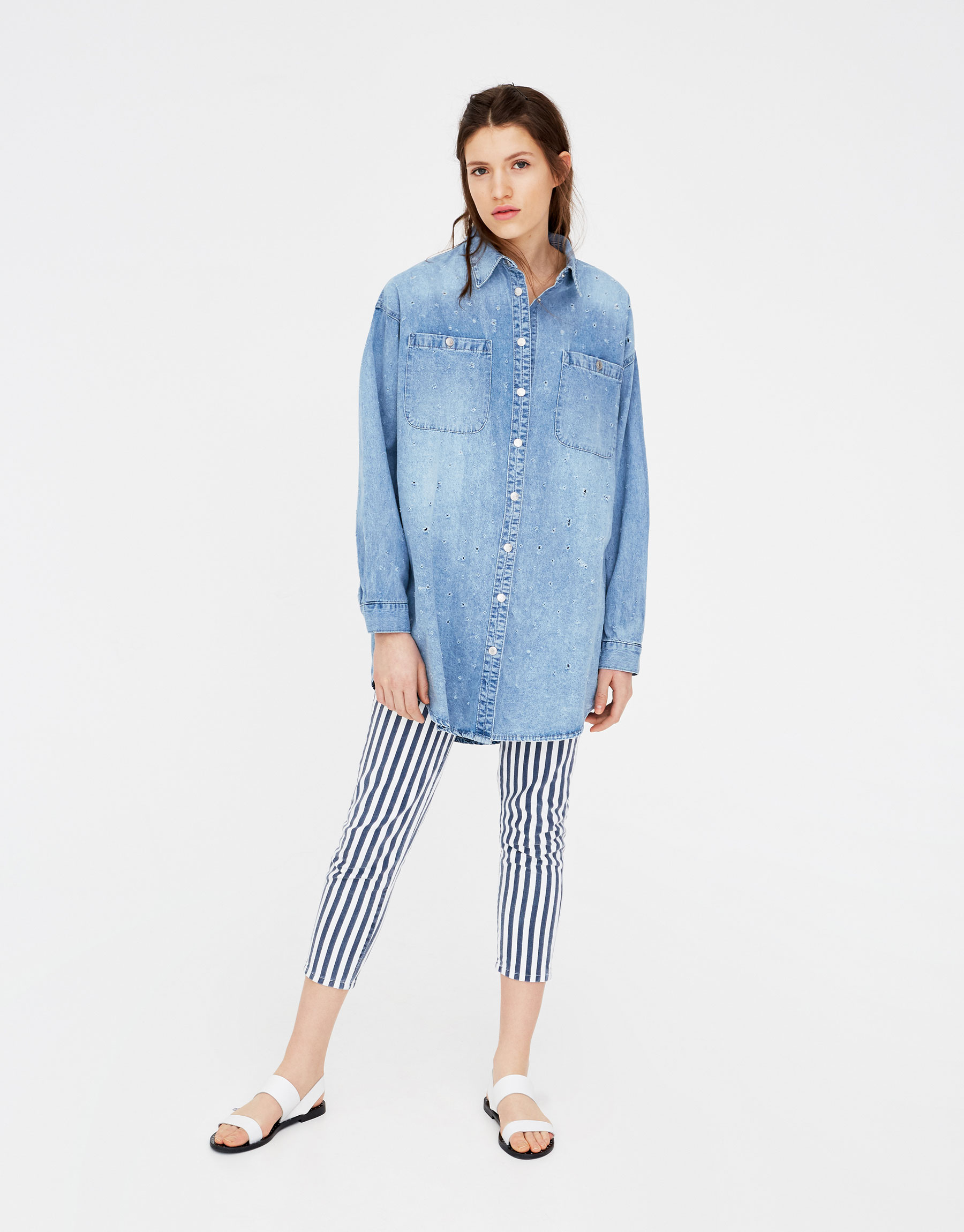 Camicie di jeans, il trend più cool per la Primavera/Estate 2018 [FOTO]