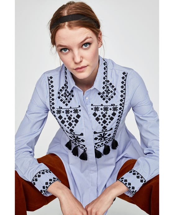 Zara collezione Primavera 2018 Camicia