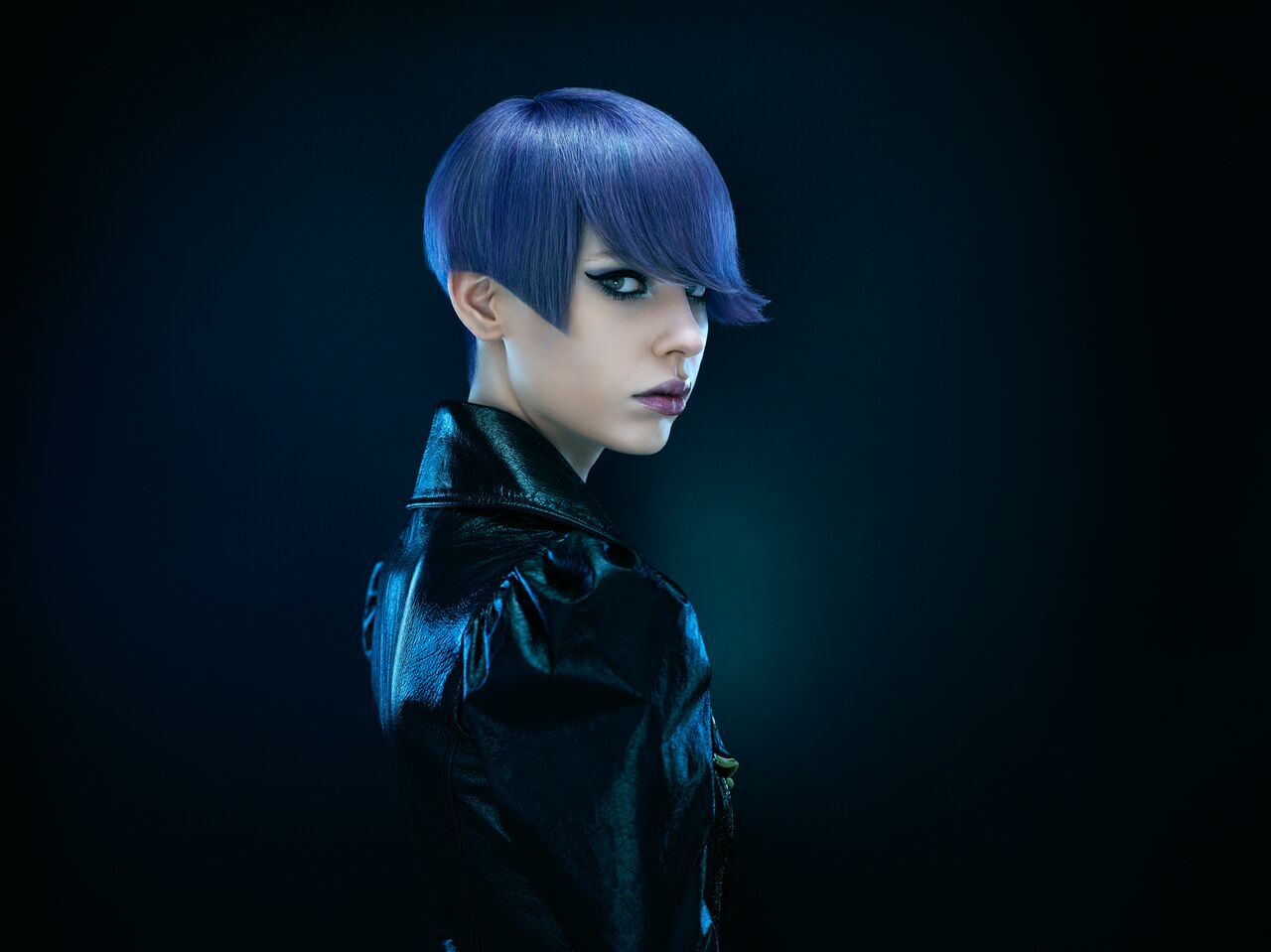 Capelli blu Framesi