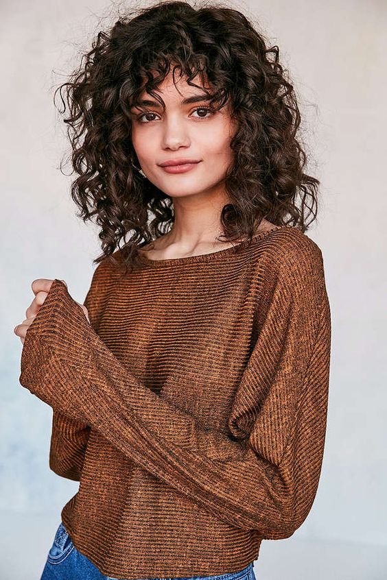 Capelli ricci media lunghezza tagli ricci 2018
