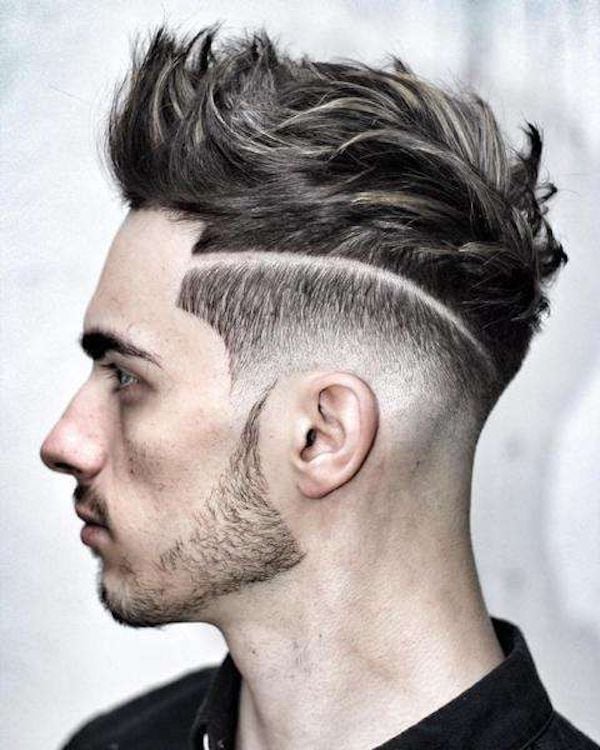 Capelli uomo undercut