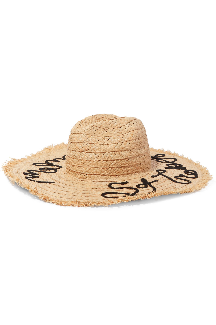 Cappello da mare di paglia Miu Miu