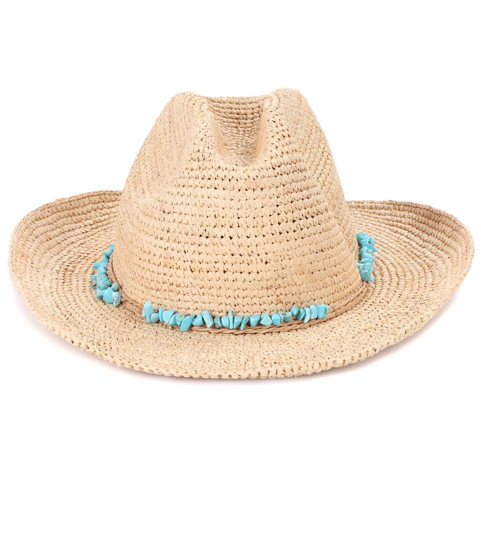 Cappello di paglia con perline Melissa Odabash