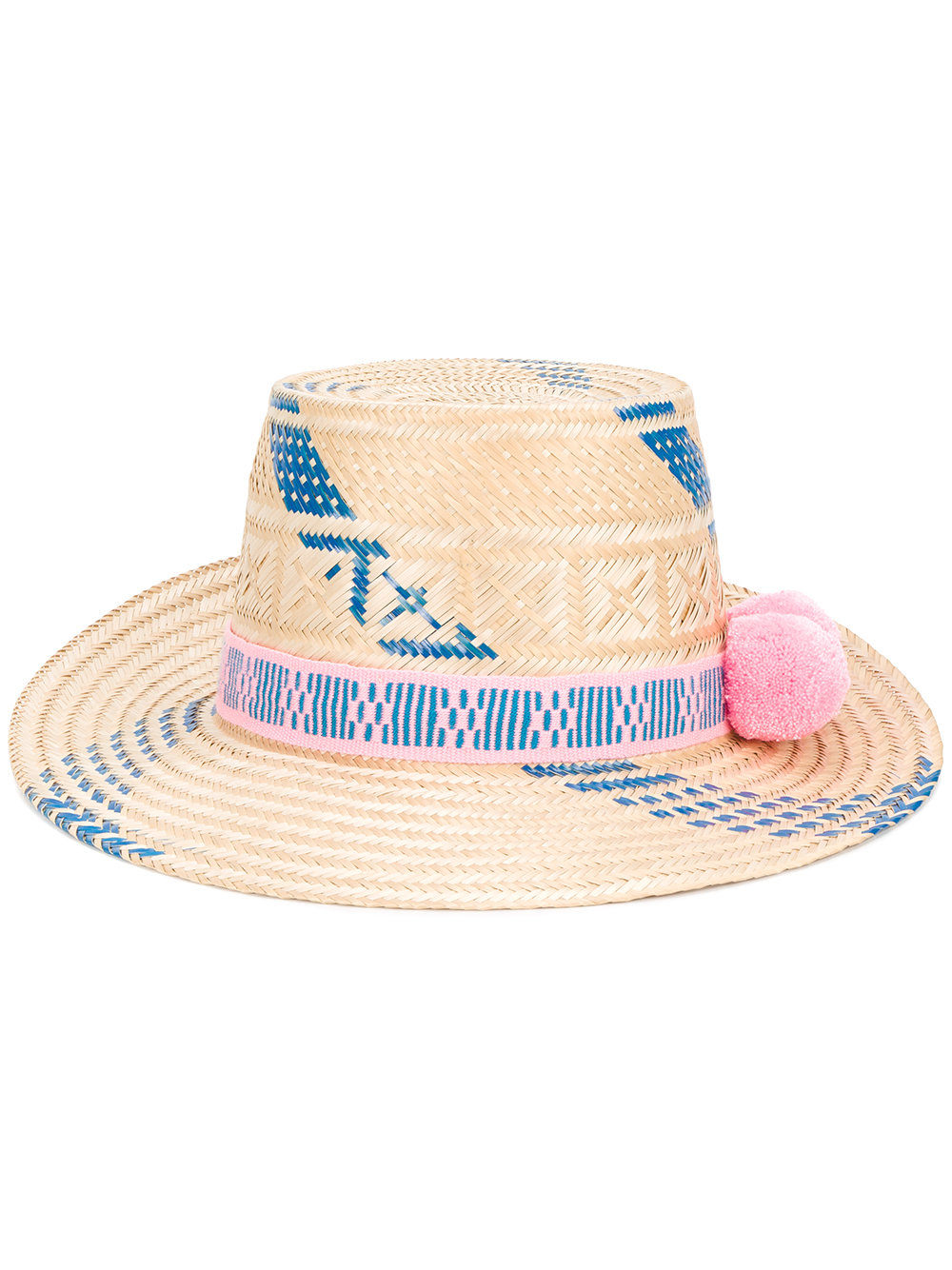 Cappello in paglia colorato Yosuzi