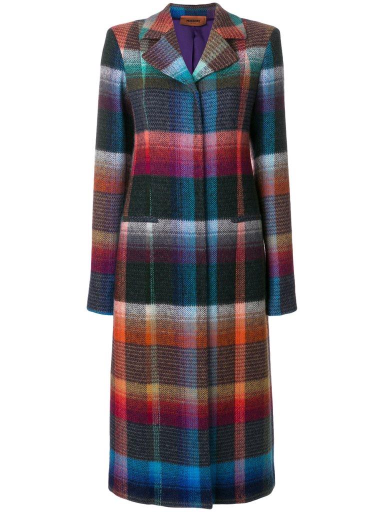 Cappotti colorati 2018 Missoni
