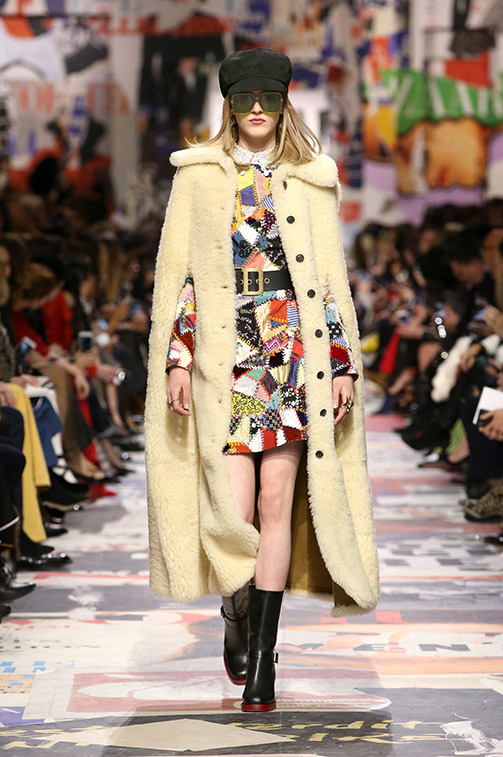Cappotto Dior teddy bear coat
