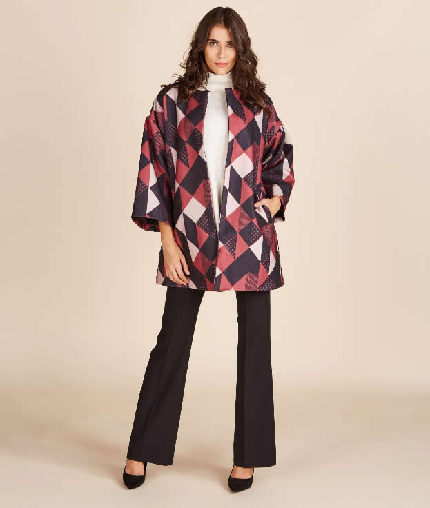 Cappotto Zuiki a quadri