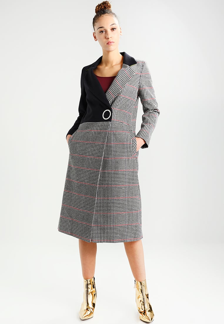 Cappotto lungo a quadri Topshop tendenze inverno 2018