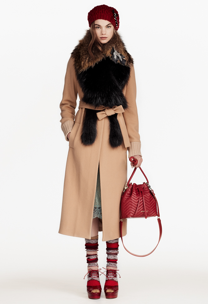 Cappotto cammello 2018  Twin Set