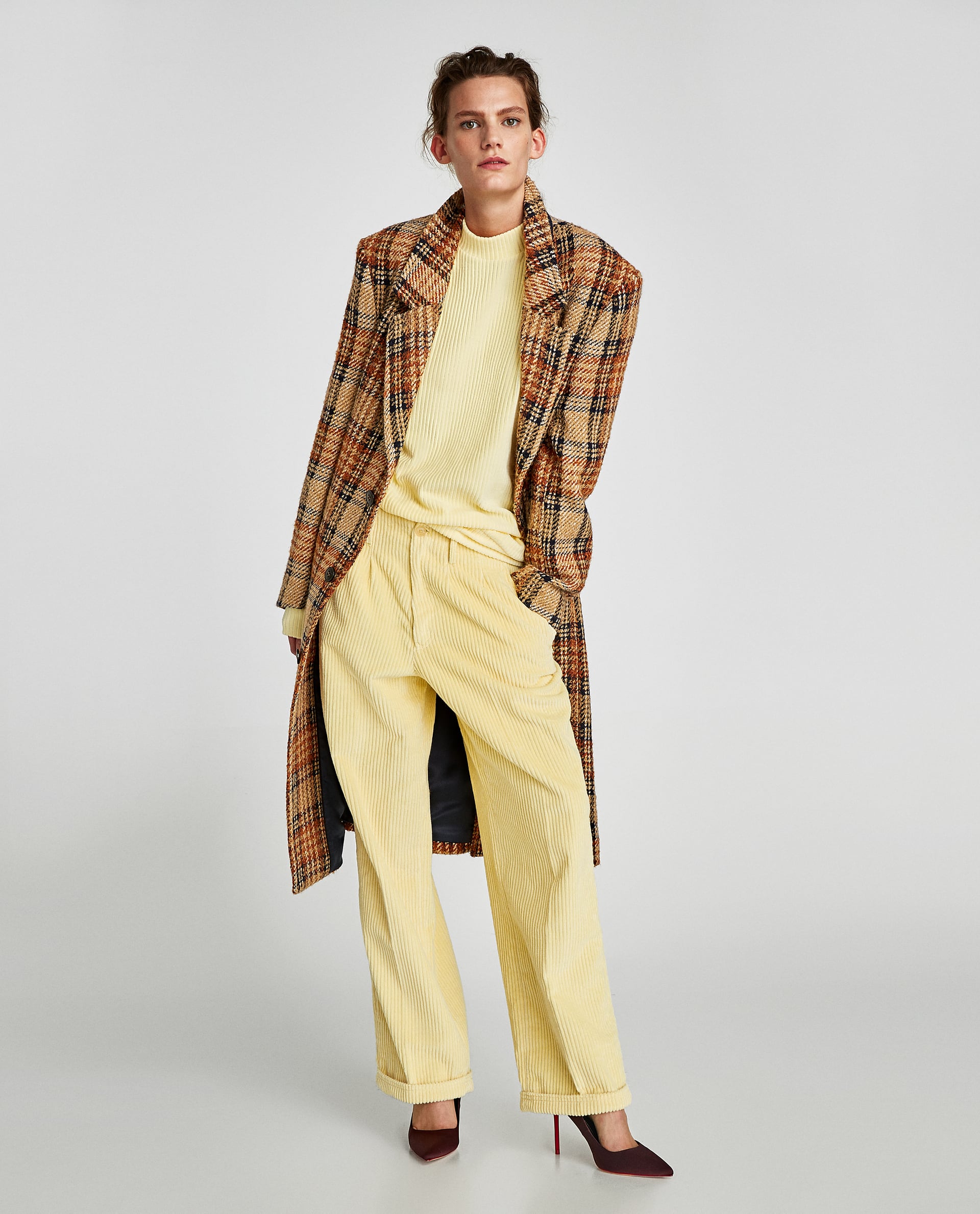Cappotto stile mannish Zara
