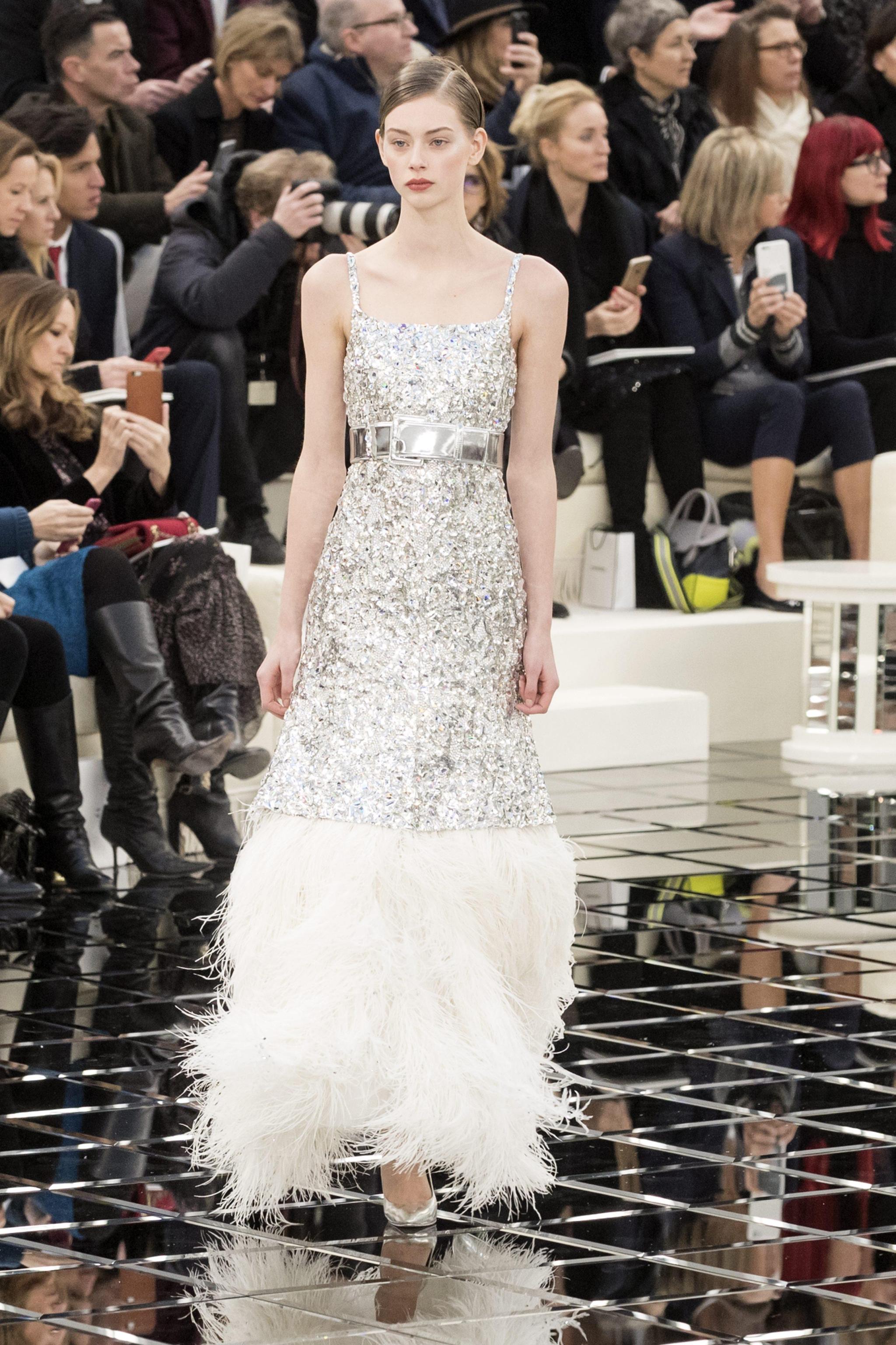 Chanel Runway Paris Fashion Week Hute Couture S/S 2017