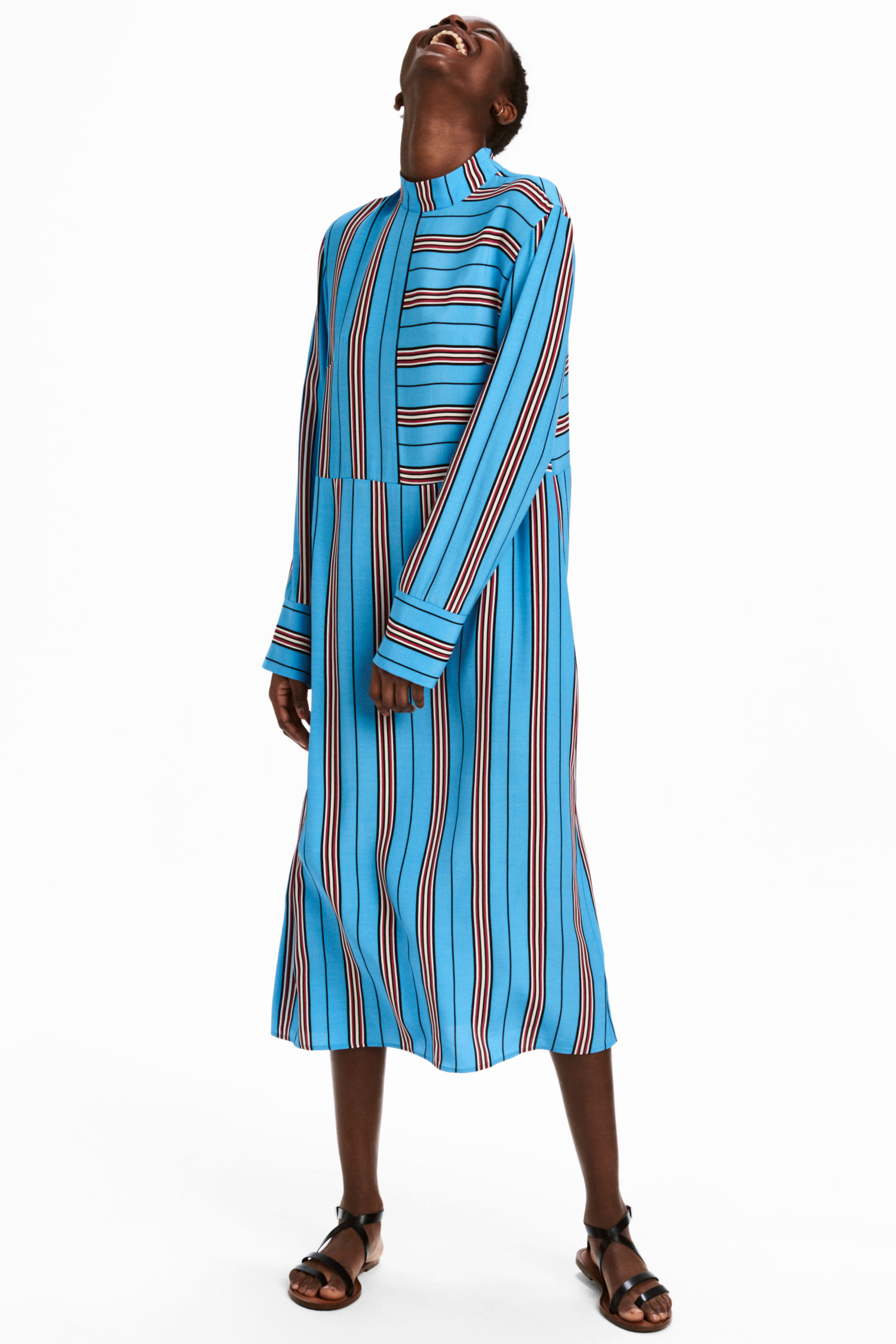 Abito a righe H&M