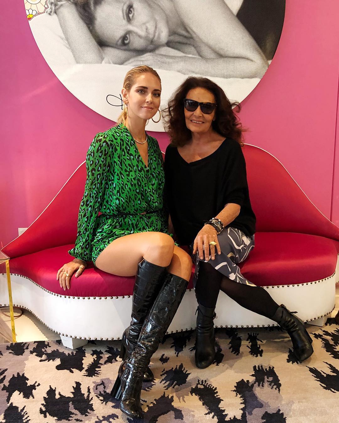 Chiara Ferragni e Diane Von Fustenberg