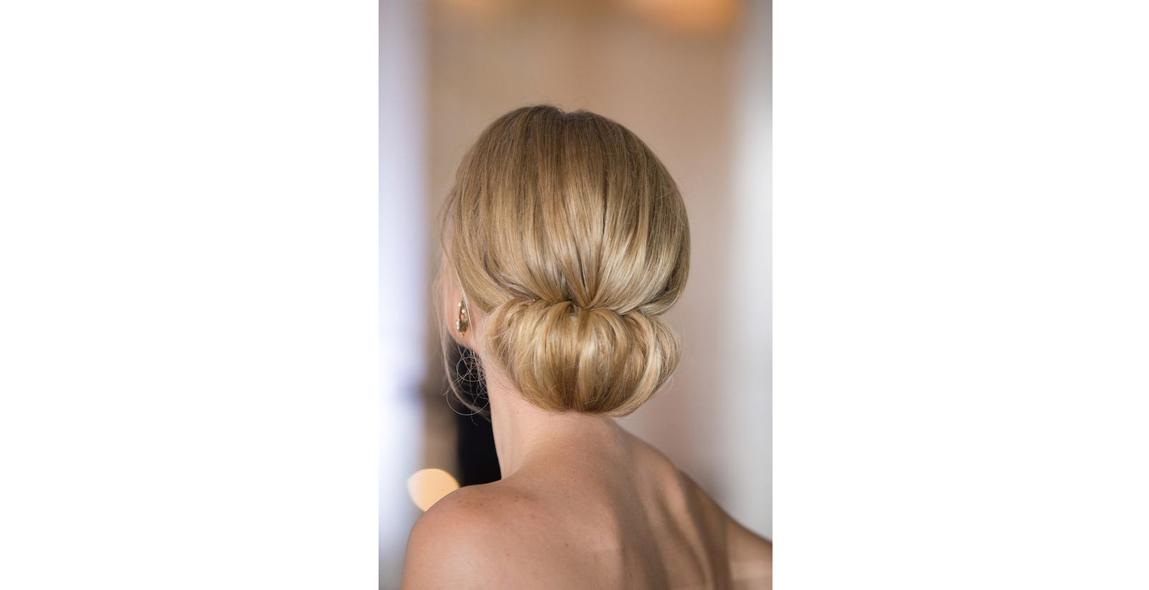 Chignon basso chic