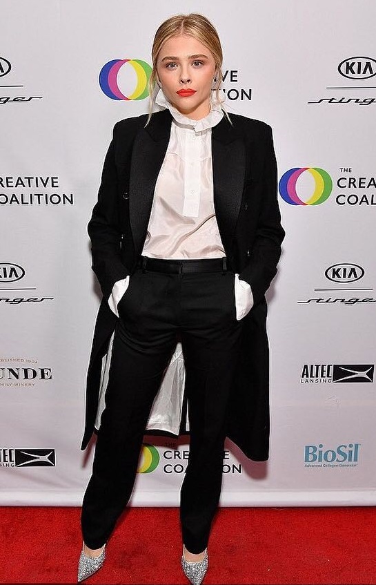 Chloe Moretz in Victoria Beckham