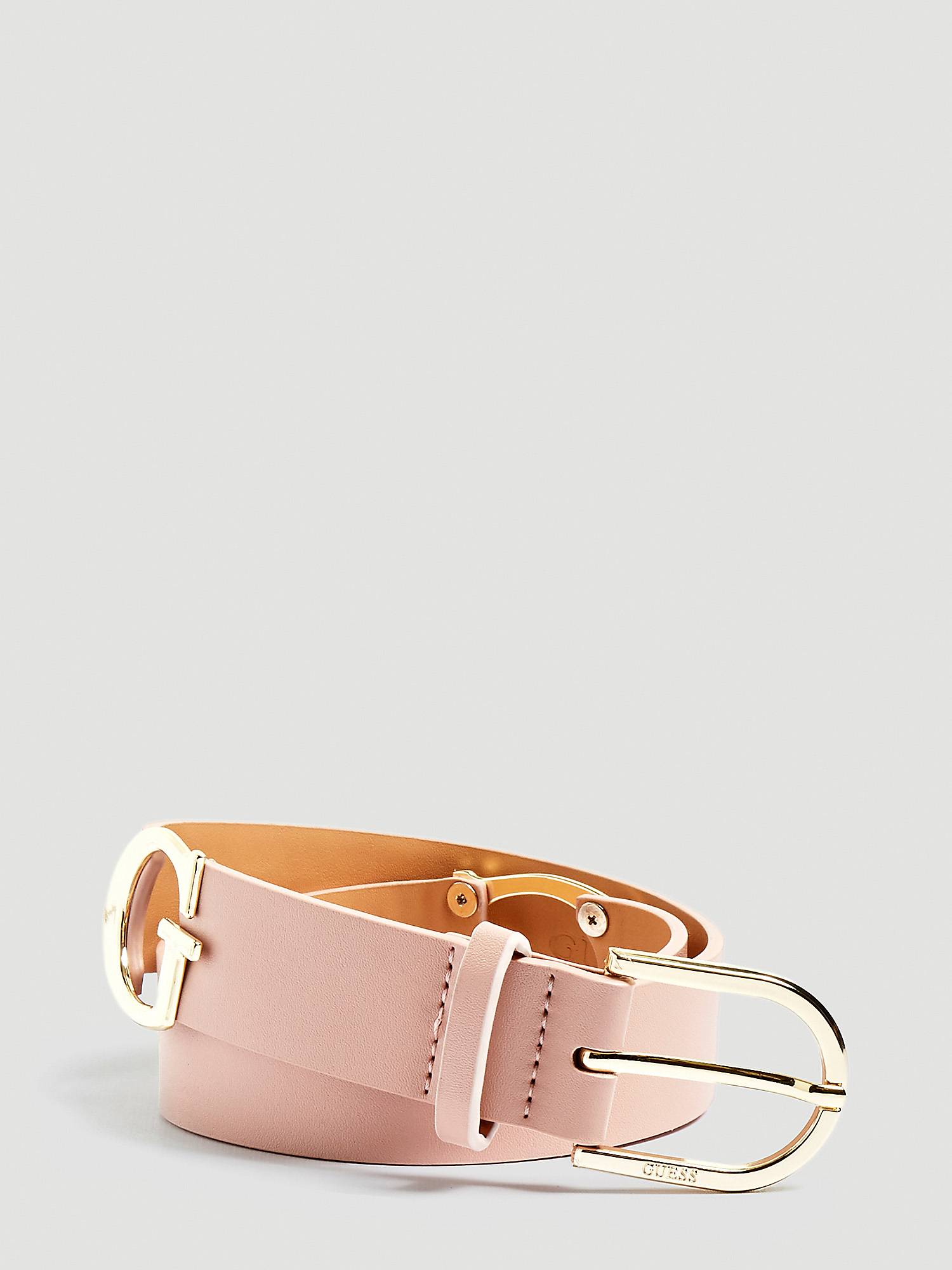 Cintura rosa pastello Guess a 55 euro