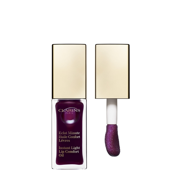 Clarins Eclat Minute Huile Confort Levres Blackberry