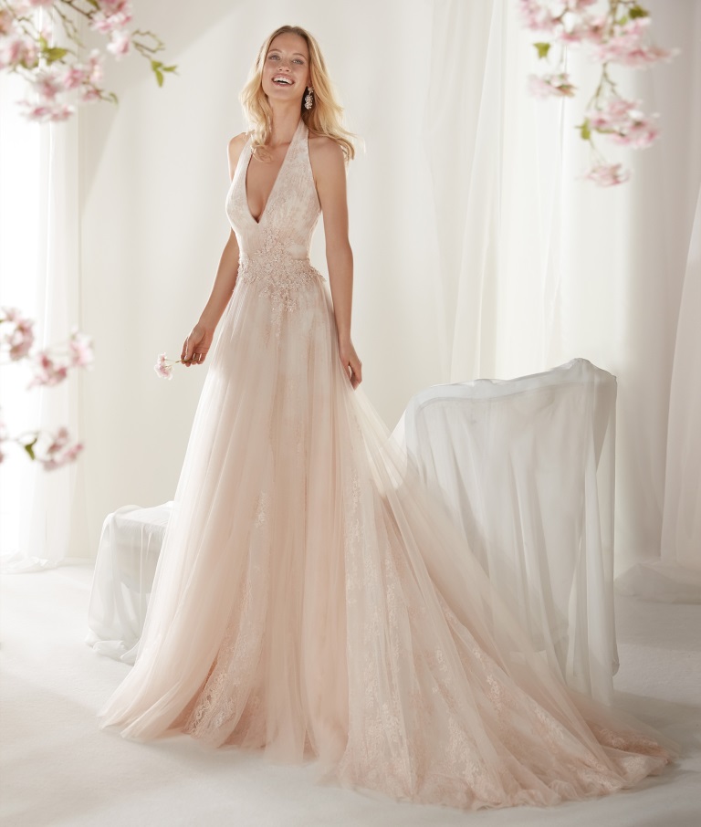 Colet abiti da sposa 2019 rosa