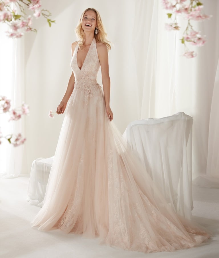 Colet abiti da sposa 2019 rosa
