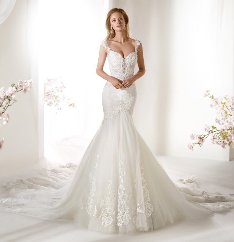 Vestiti da sposa a sirena 2019 clearance