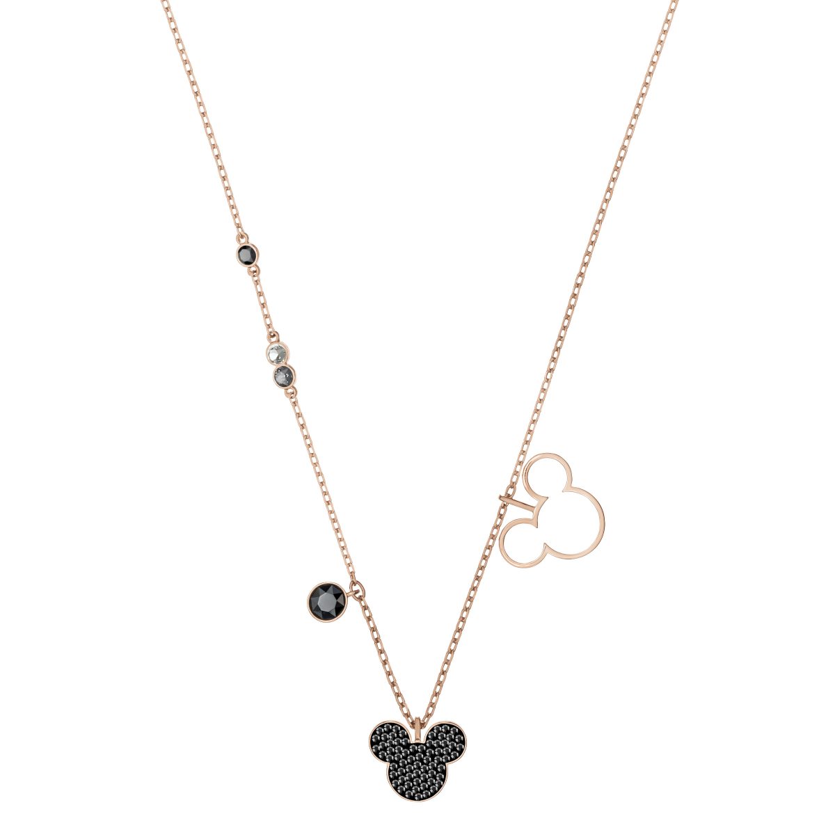 Collana Swarovski con pendente Mickey Mouse