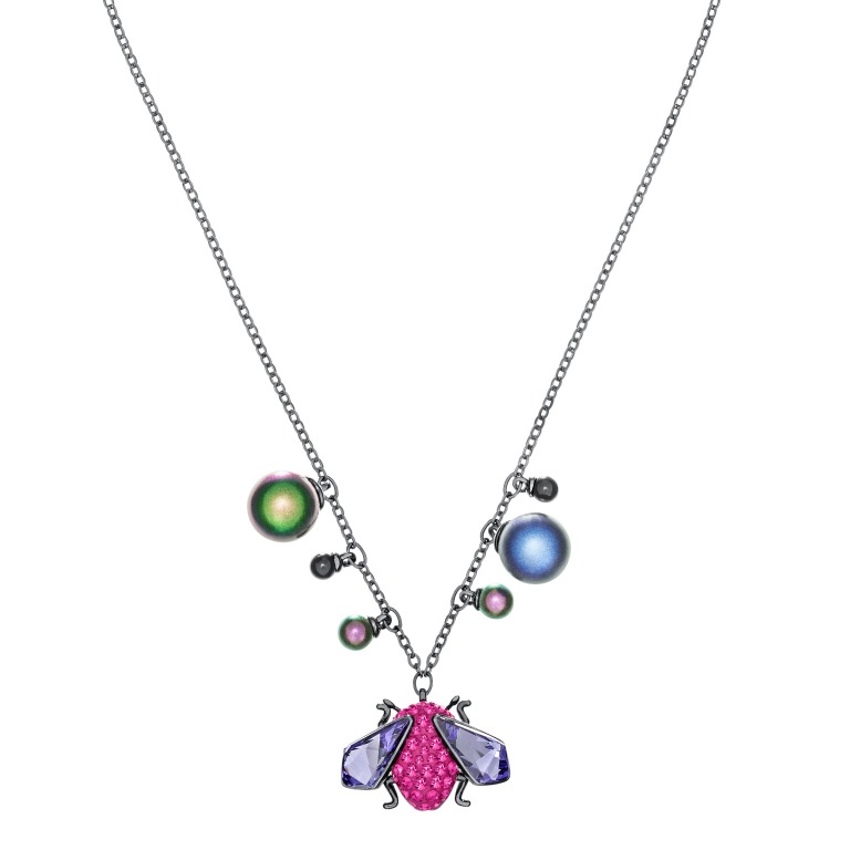 Collana con pendenti colorati Swarovski
