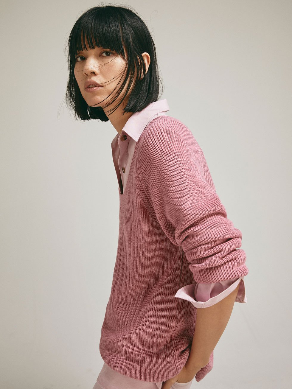 Collezione Massimo Dutti abbigliamento Autunno Inverno 2018 2019 maglia