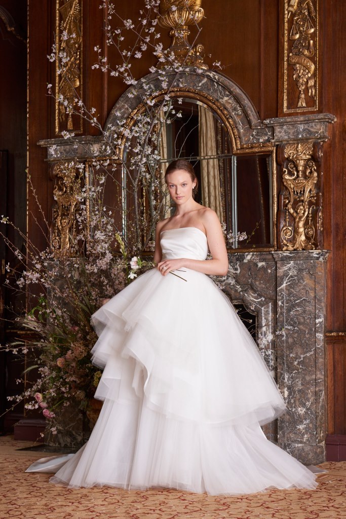 Collezione abiti da sposa 2019 Monique Lhuillier ampio