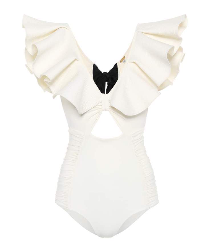 Colore moda bianco per l’estate 2018 costume