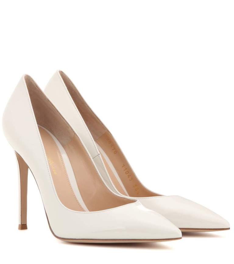 Colore moda bianco per l’estate 2018 scarpe