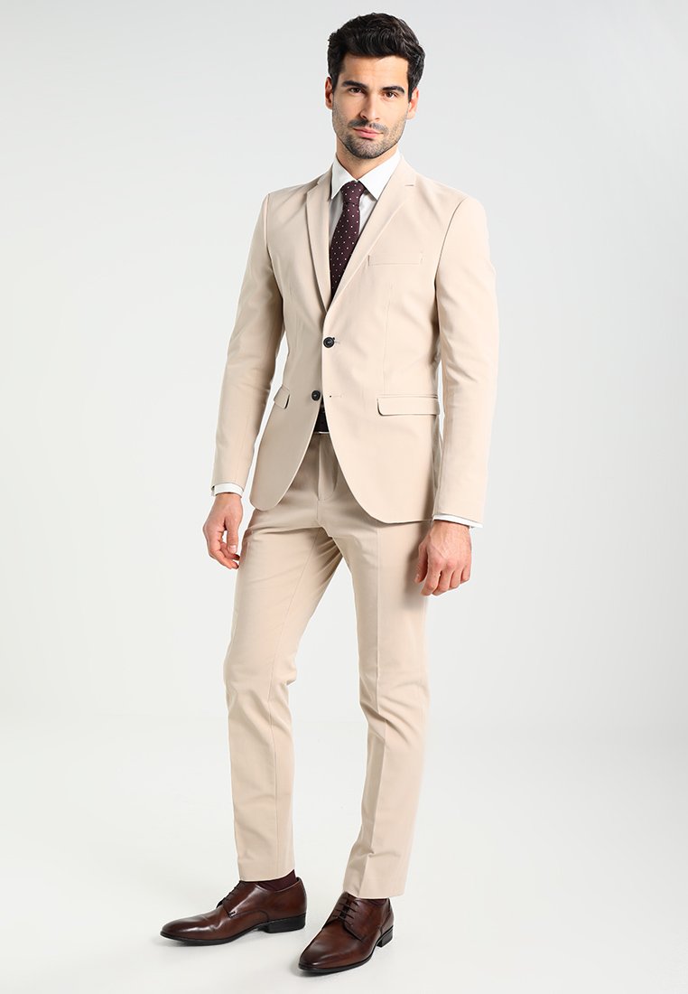 Completo beige da uomo Selected Homme