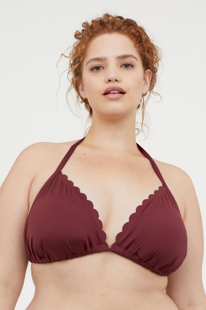 Costume a triangolo per taglie forti H&M Plus