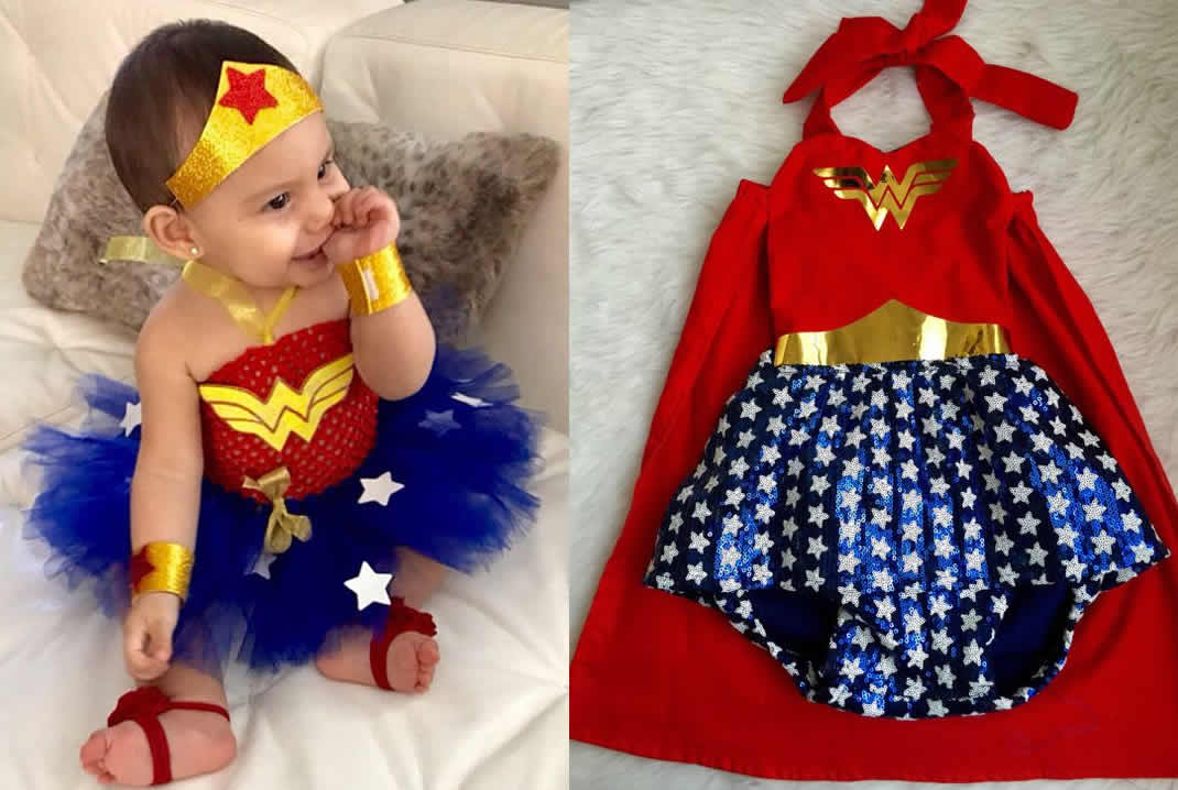 Costume bambini Wonder Woman