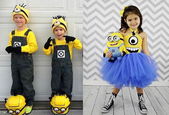 Costume dei Minions per Halloween bambini
