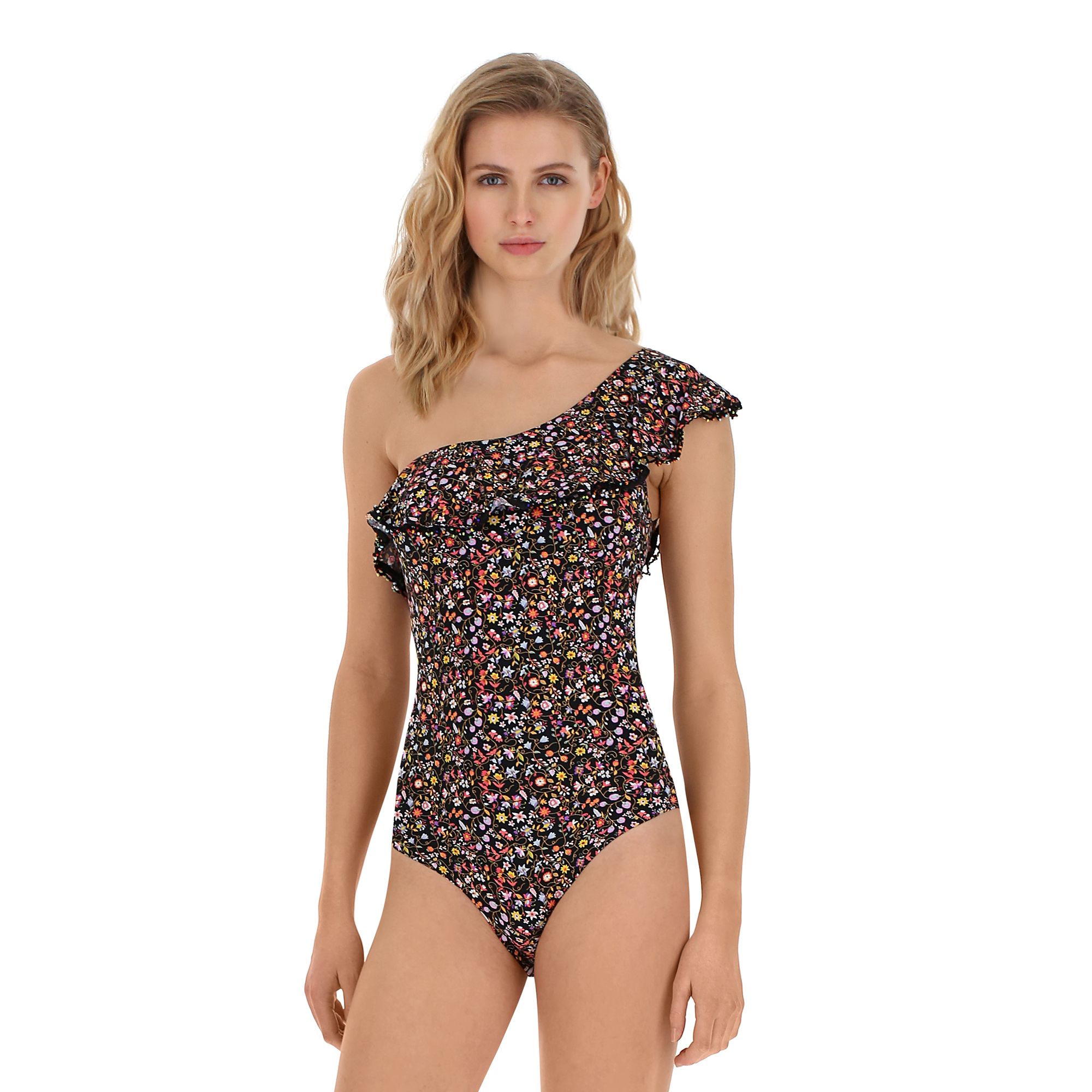 Costume intero Golden Point monospalla