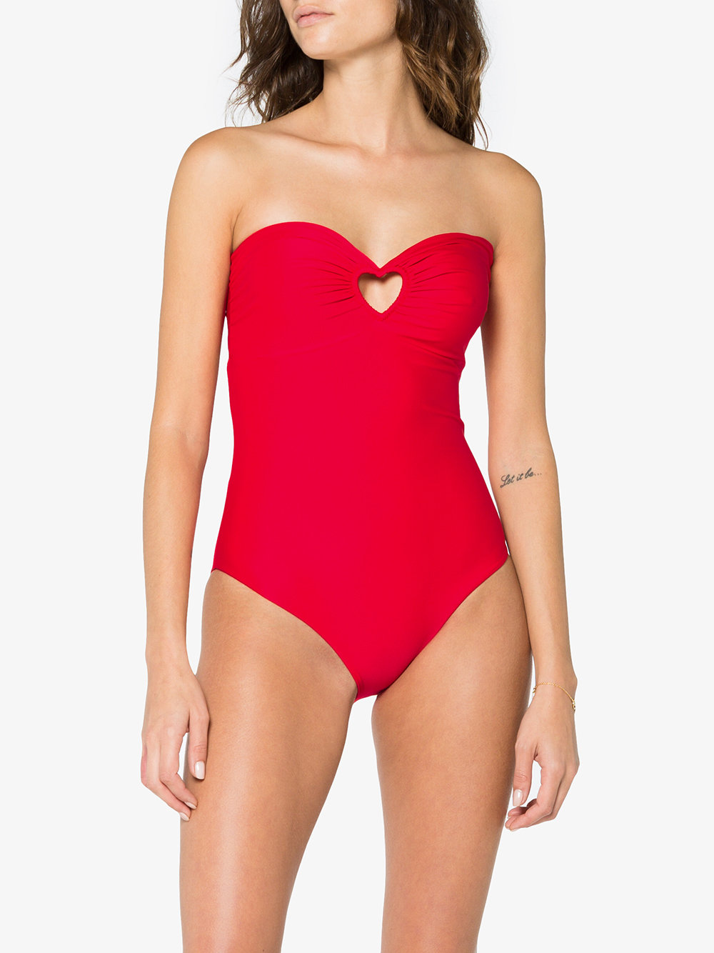 Costume intero a fascia Paper London