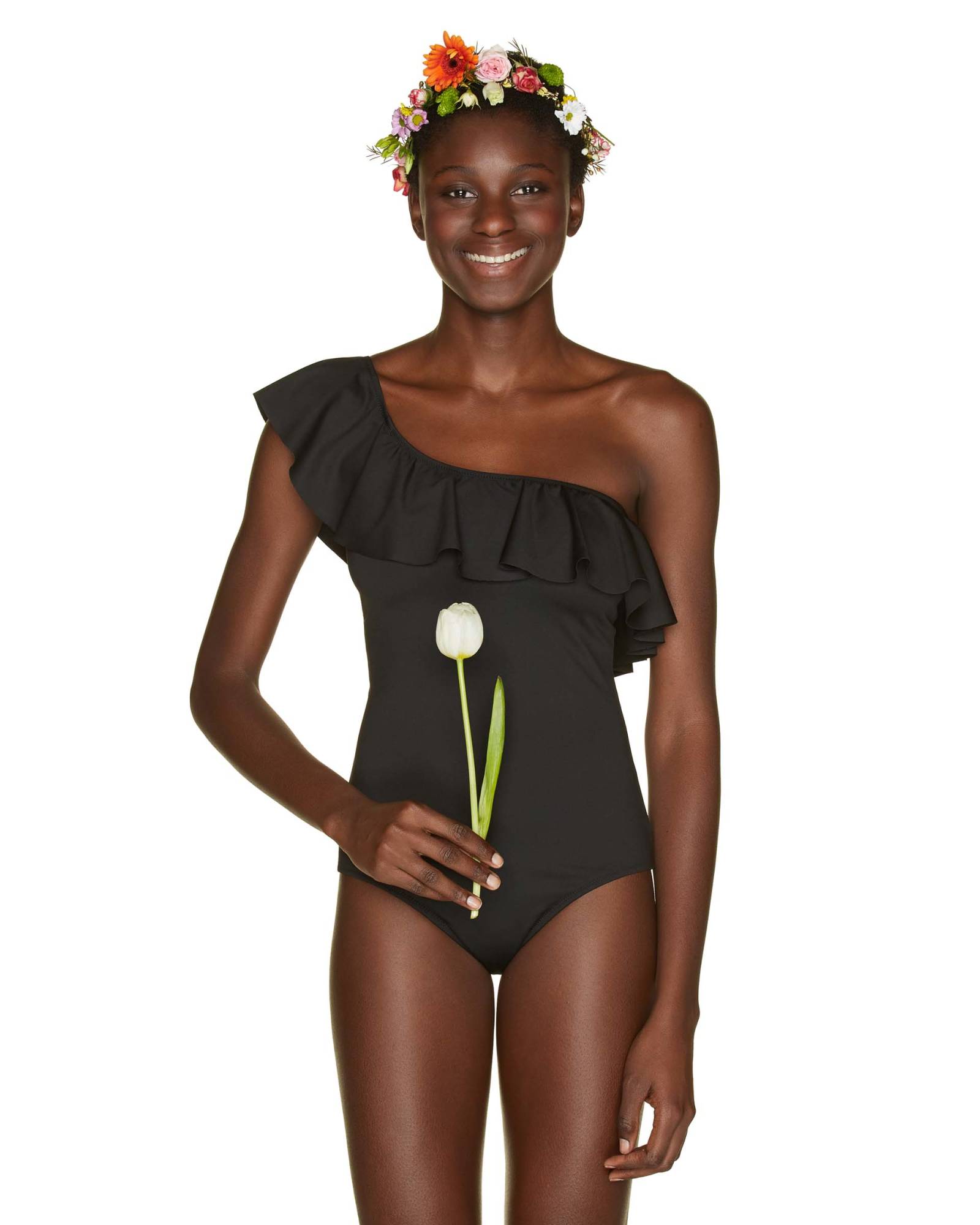 Costume intero monospalla Benetton a 39,95 euro