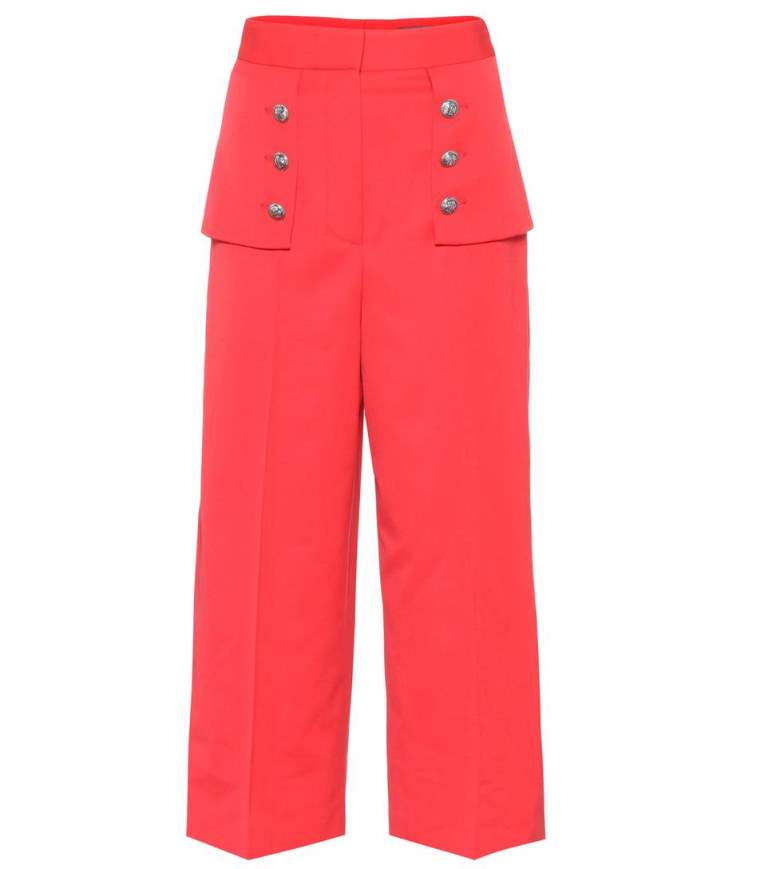 Pantaloni culotte inverno 2018 Alexander McQueen