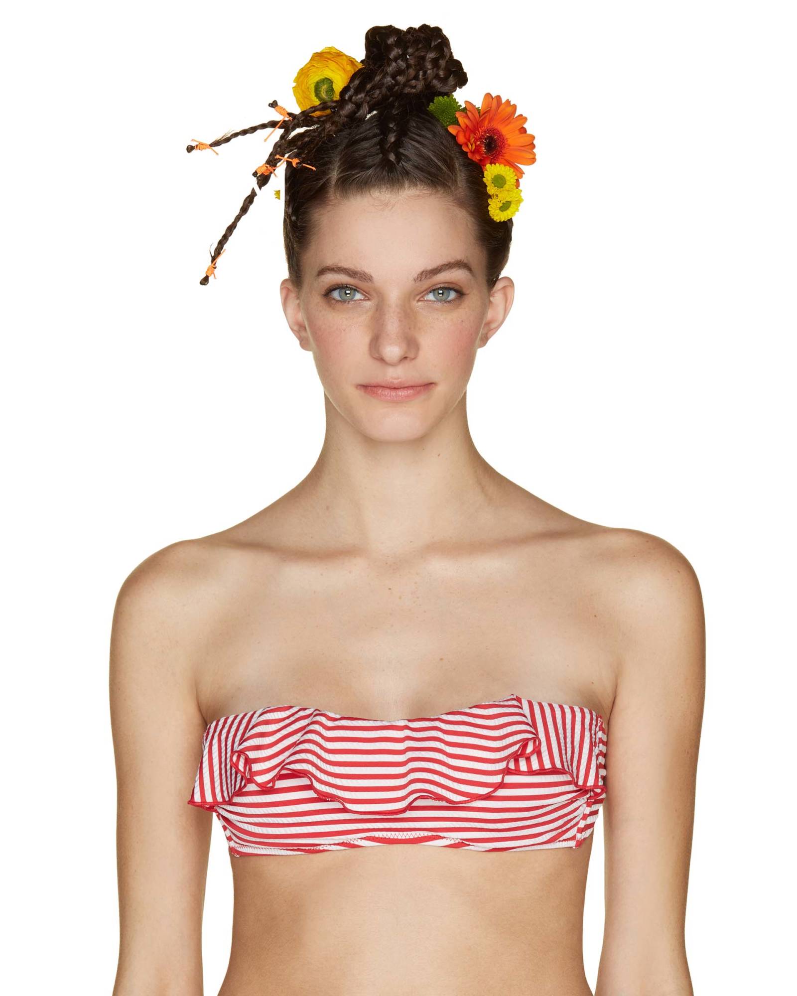 Fascia a righe con volants Benetton a 34,95 euro