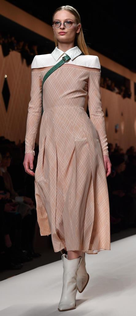Fendi autunno/inverno 2018-2019 abito 