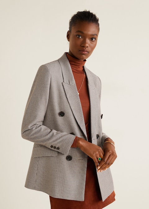 Giacca blazer oversize Mango a 59,99 euro