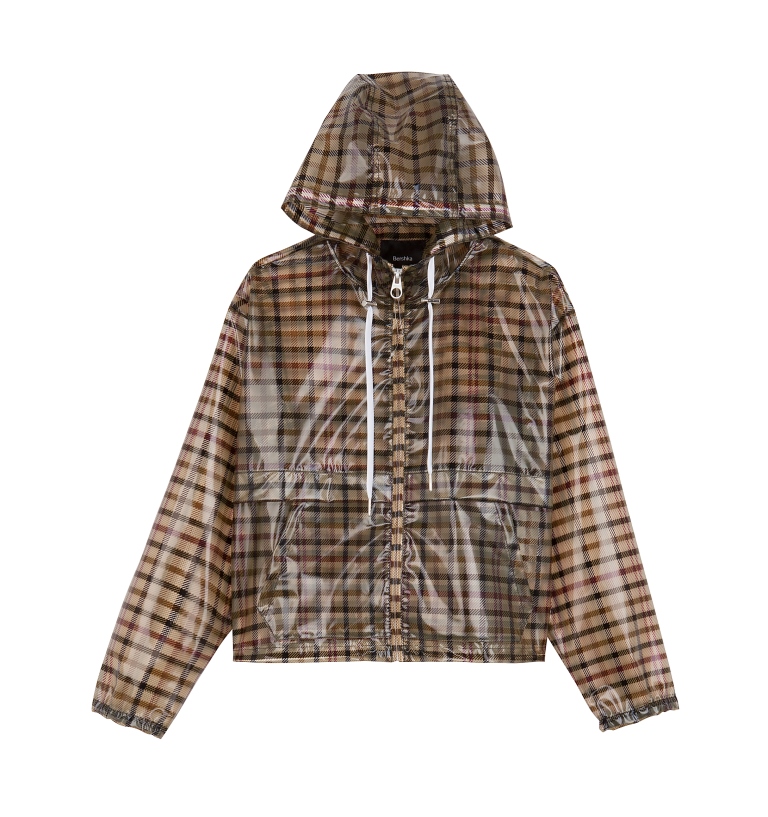 Giacca con cappuccio Bershka
