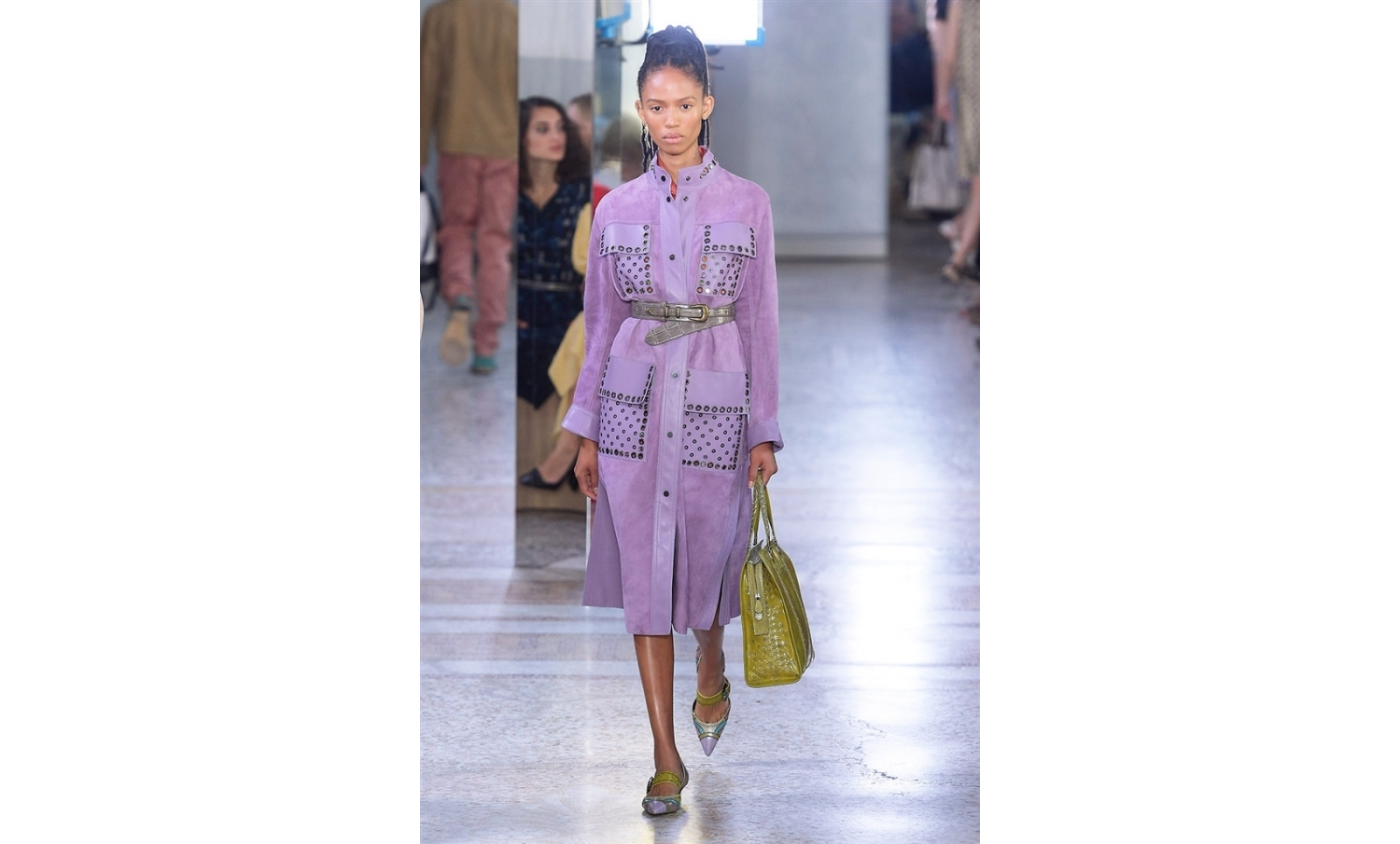 Giacca in suede Bottega Veneta